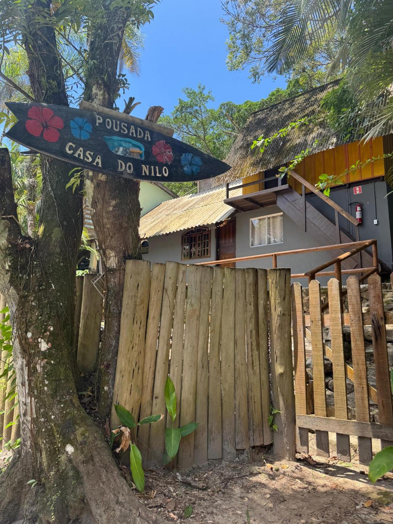 Pousada Casa Do Nilo Ilha do Mel Esterno foto